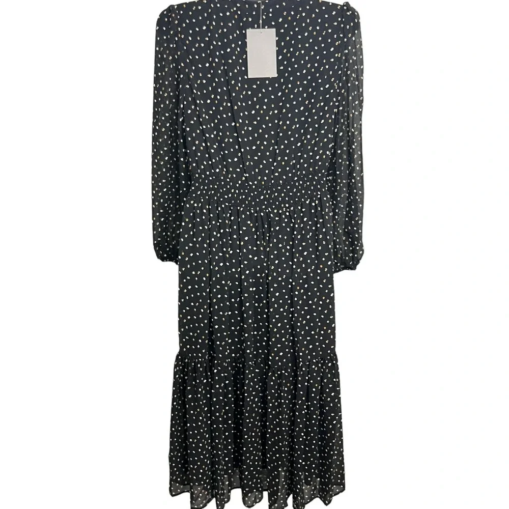 NWT SEE AND BE SEEN floral boho coastal cowgirl maxi dress. Sz Medium - Picture 9 of 11